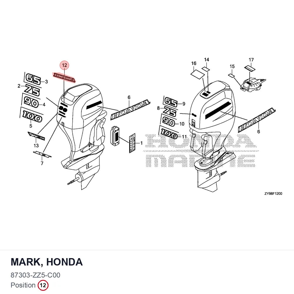 MARK, HONDA