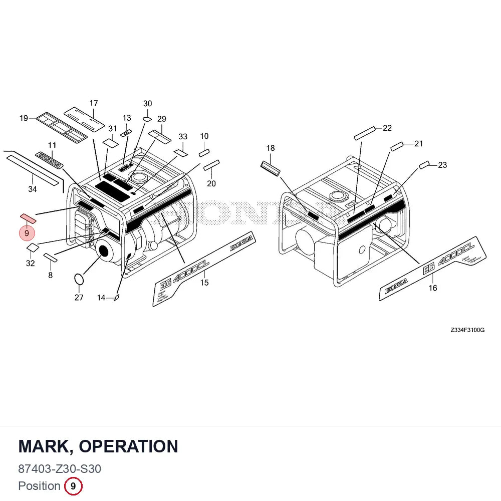 MARK, OPERATION
