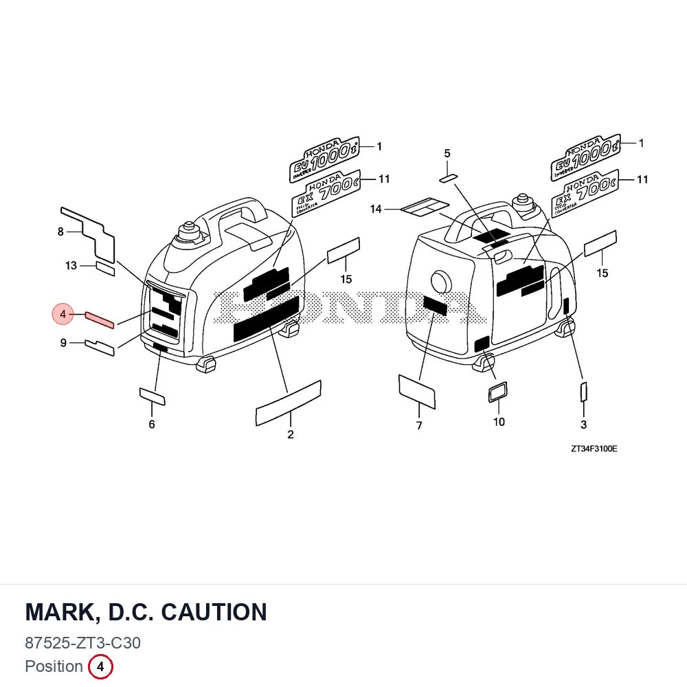 MARK, D.C. CAUTION