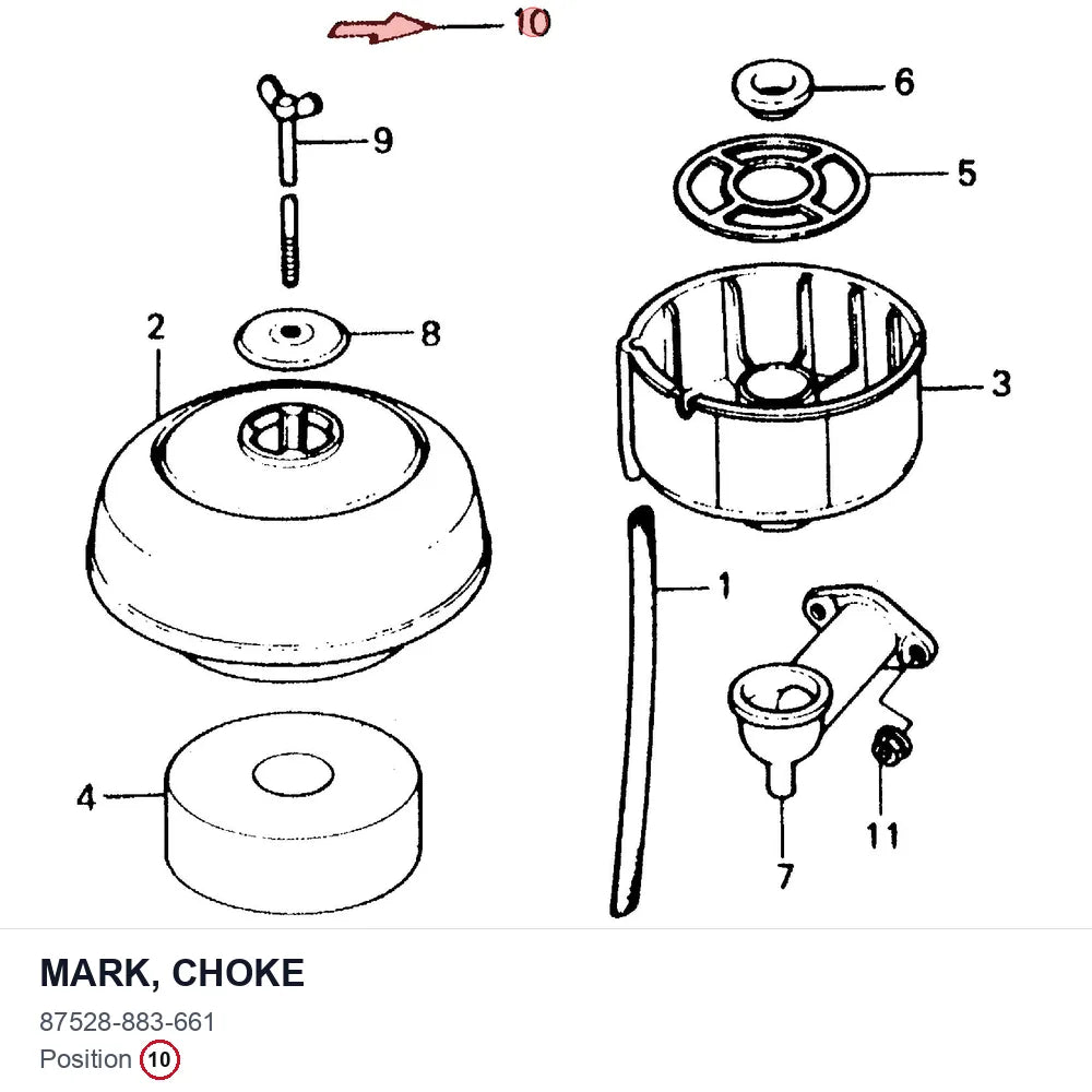 MARK, CHOKE
