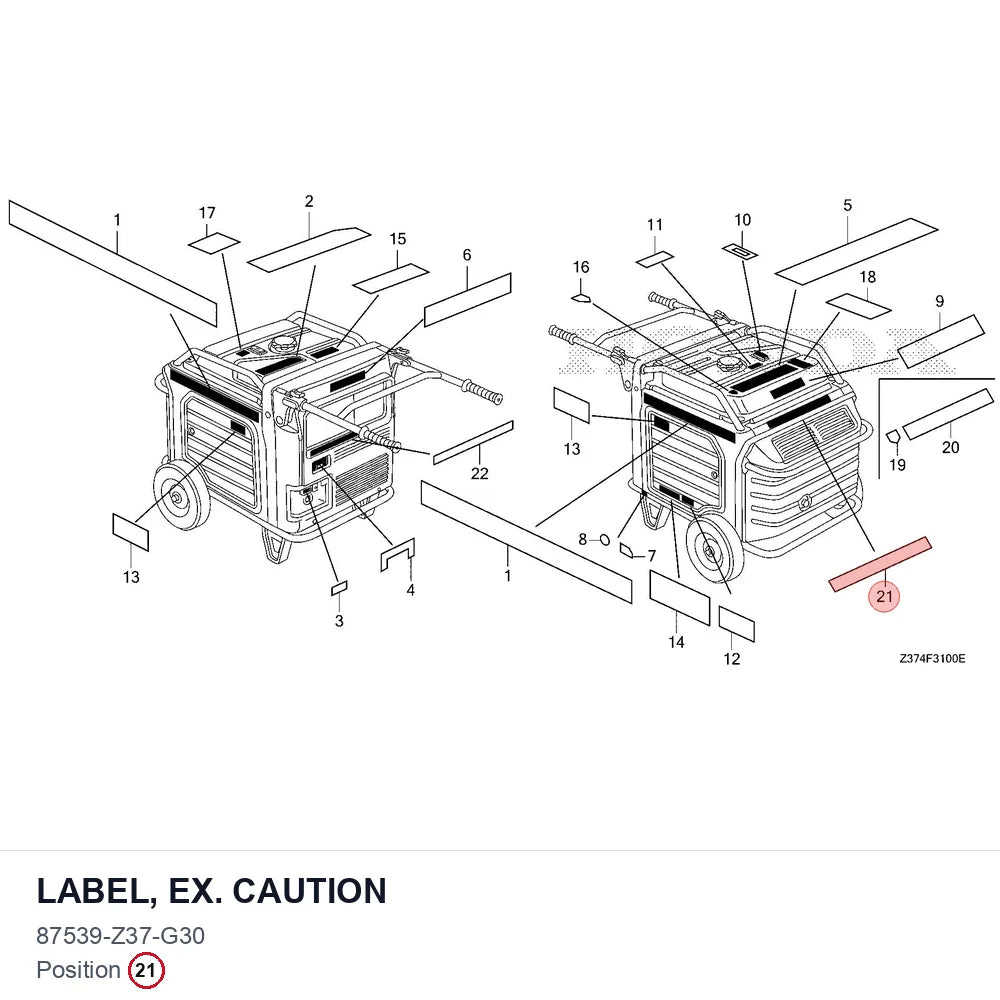 LABEL, EX. CAUTION