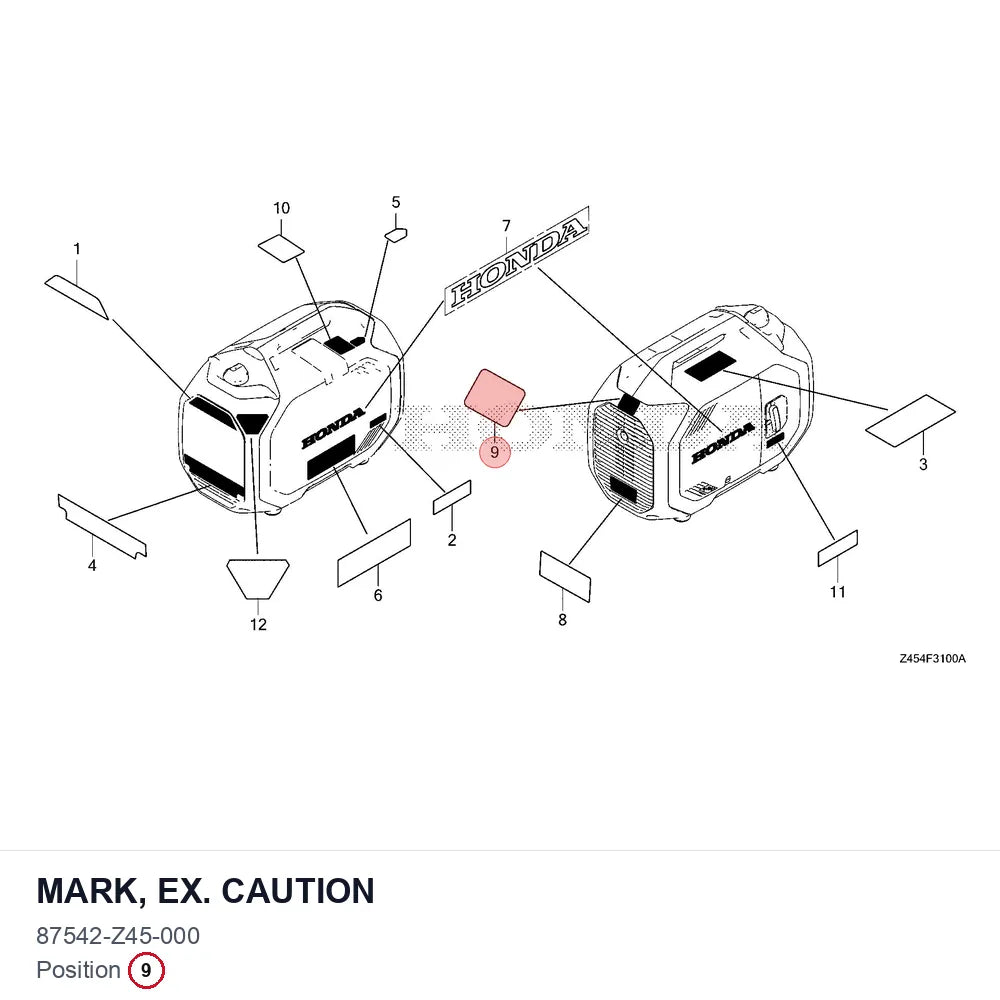 MARK, EX. CAUTION