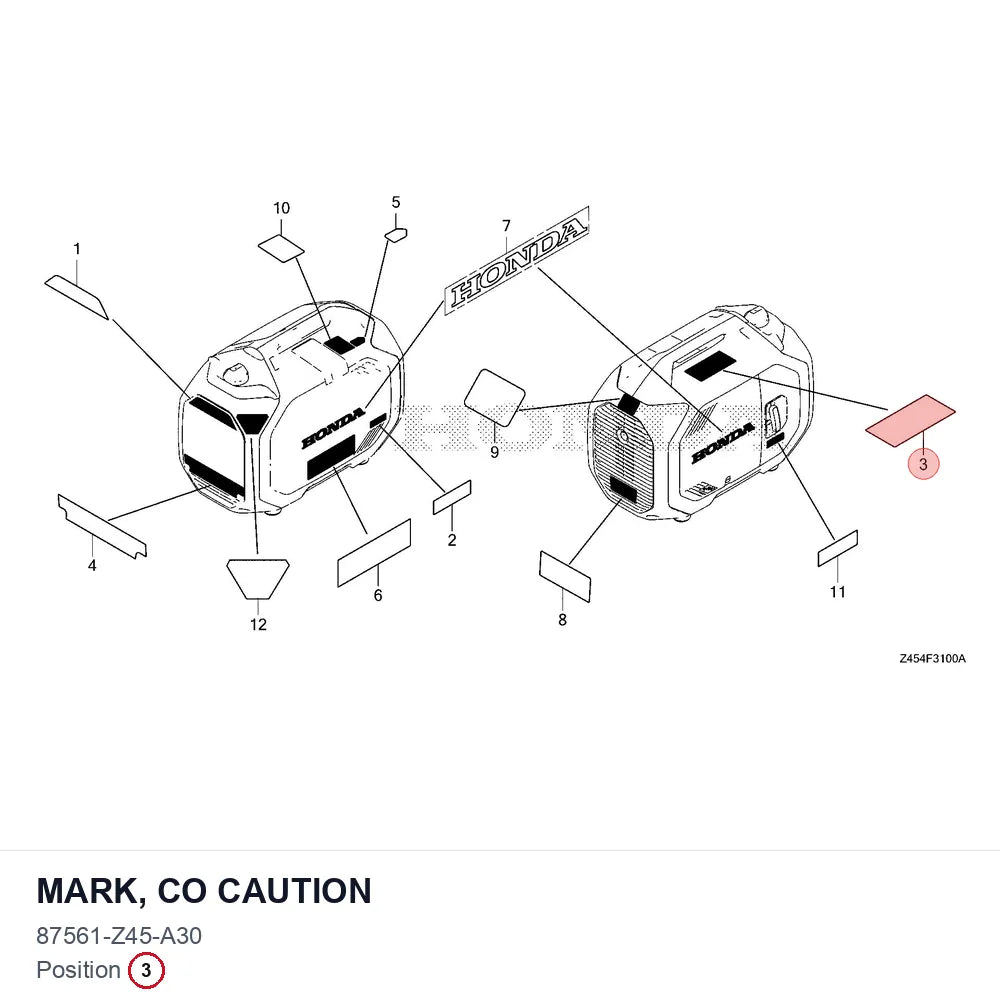 MARK, CO CAUTION