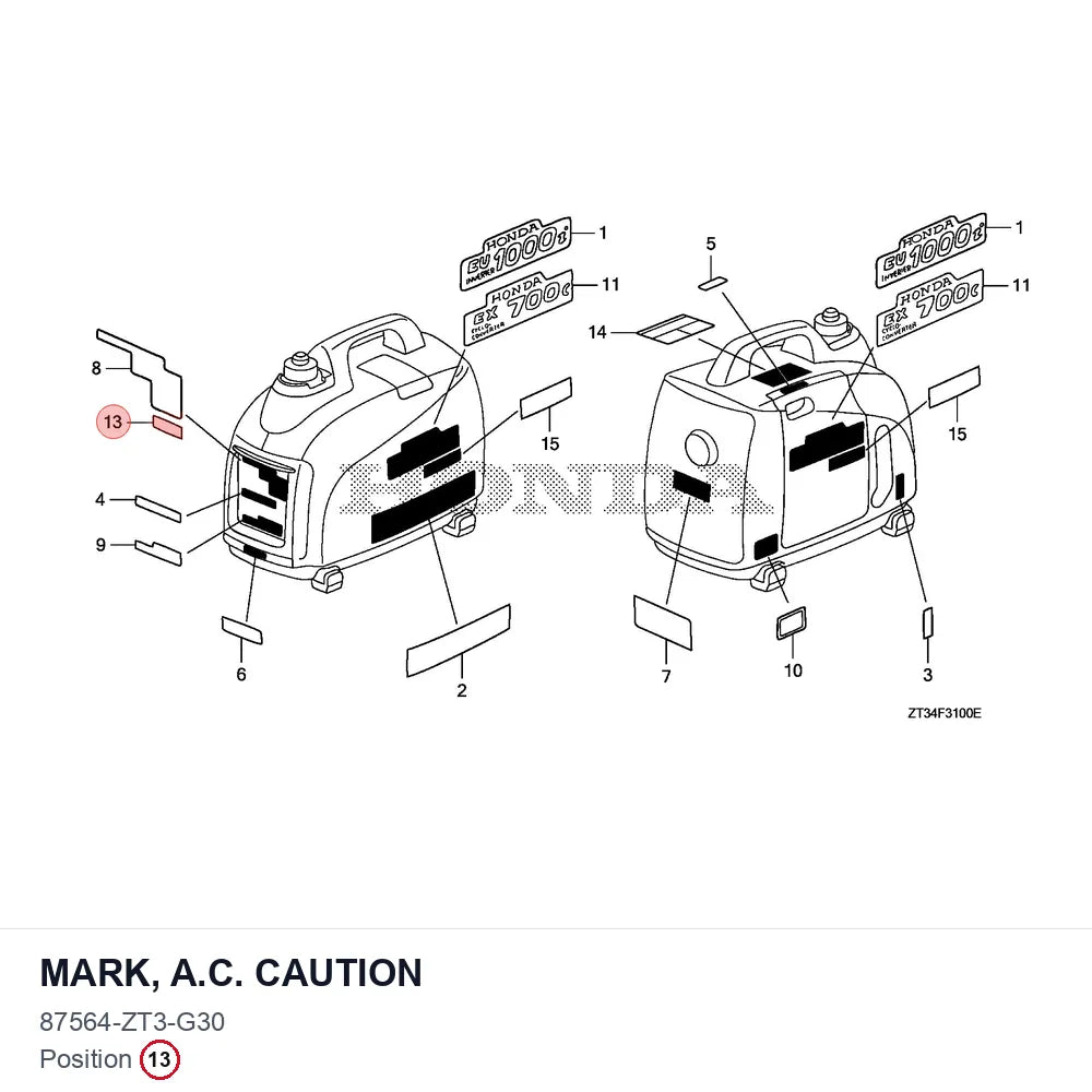 MARK, A.C. CAUTION