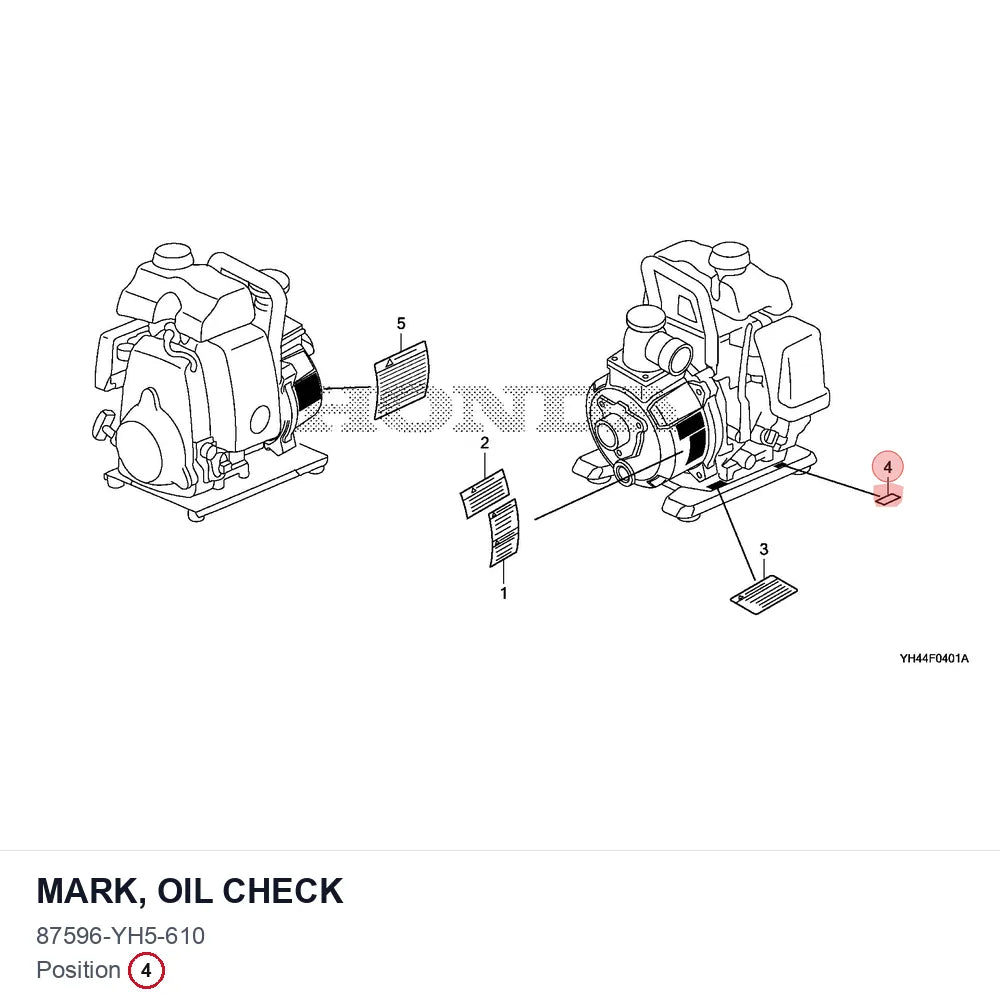 MARK, OIL CHECK