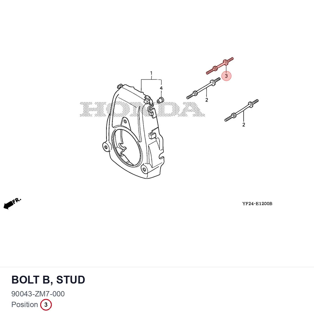 BOLT B, STUD
