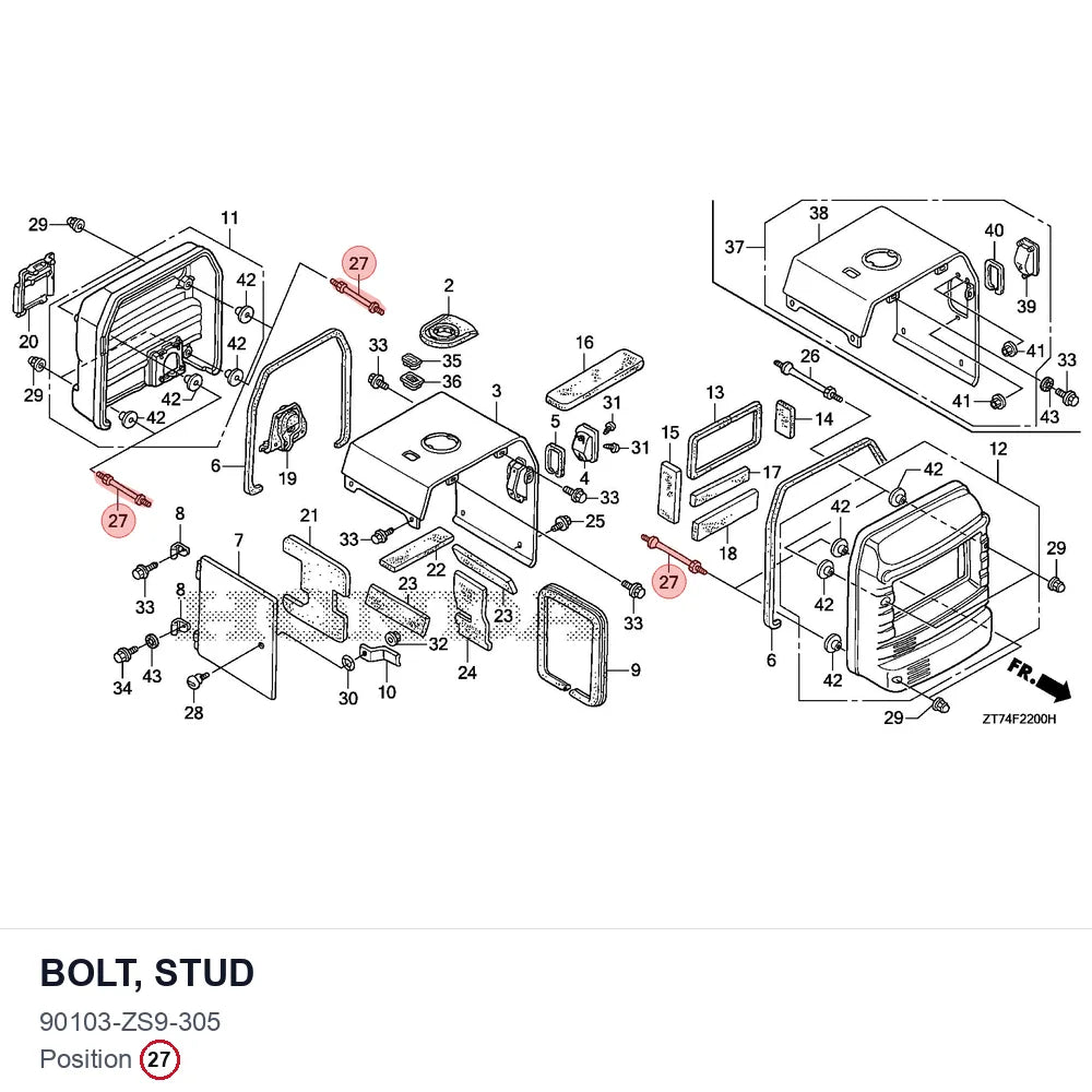 BOLT, STUD