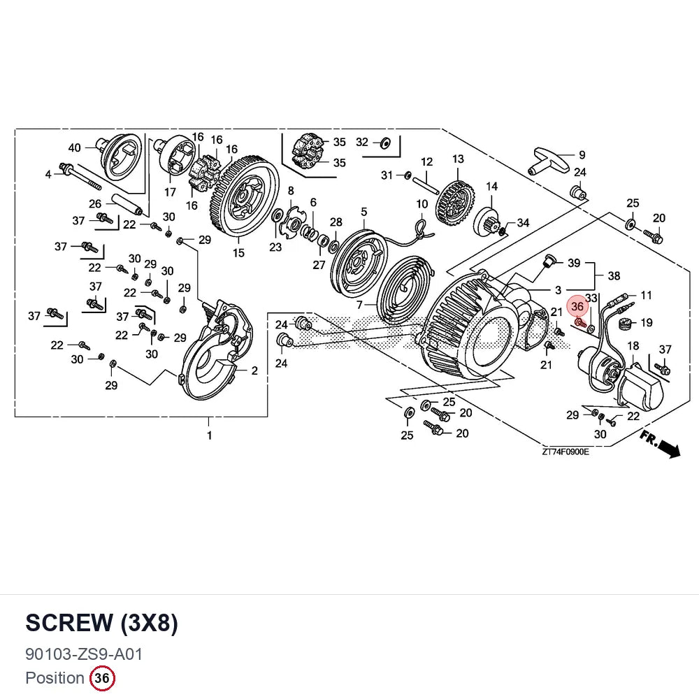 SCREW (3X8)