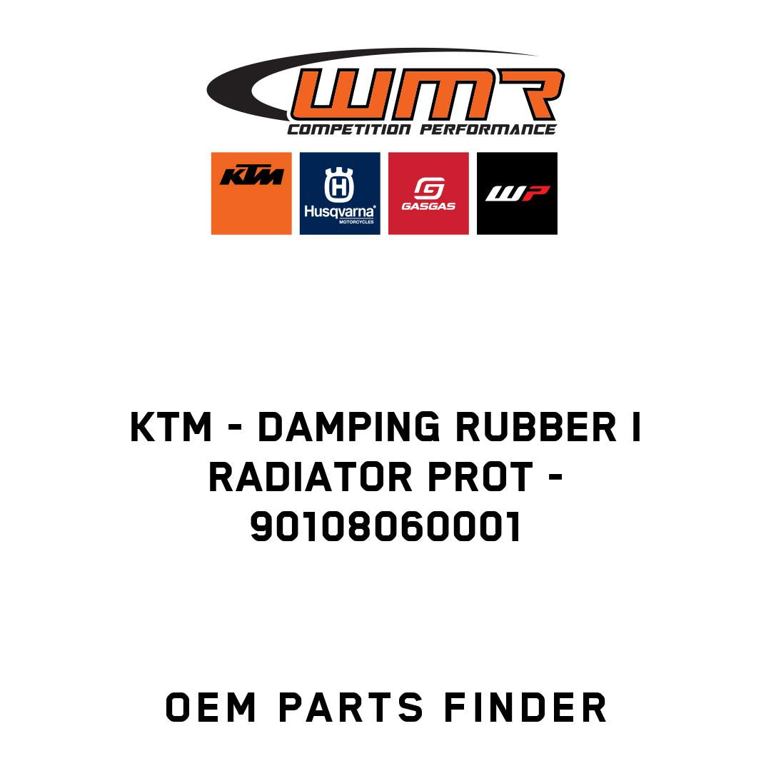 DAMPING RUBBER I RADIATOR PROT