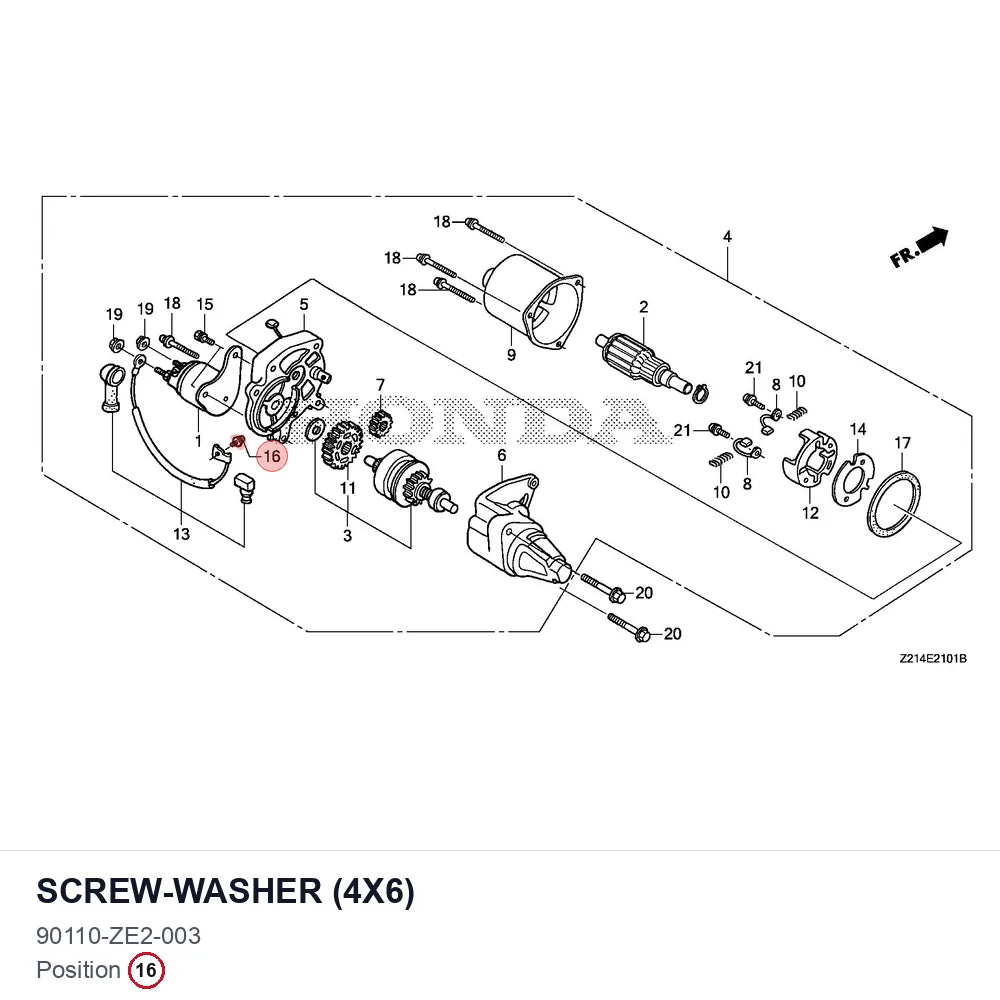 SCREW-WASHER (4X6)