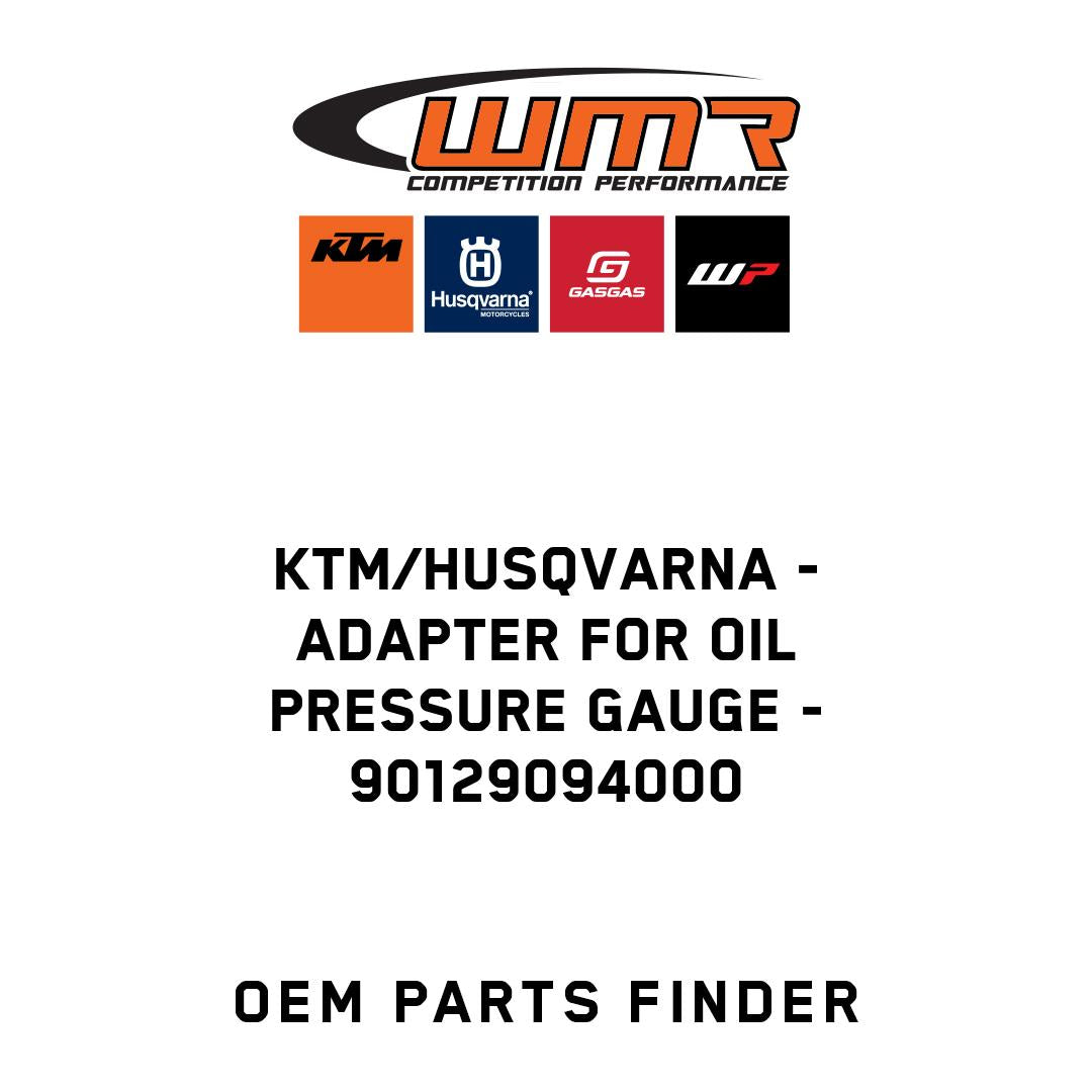 Adapter for oil pressure gauge