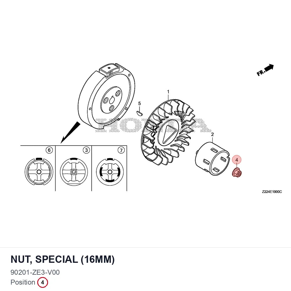 NUT, SPECIAL (16MM)