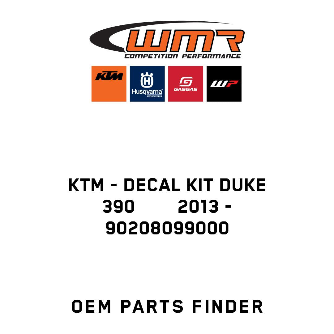 DECAL KIT DUKE 390        2013