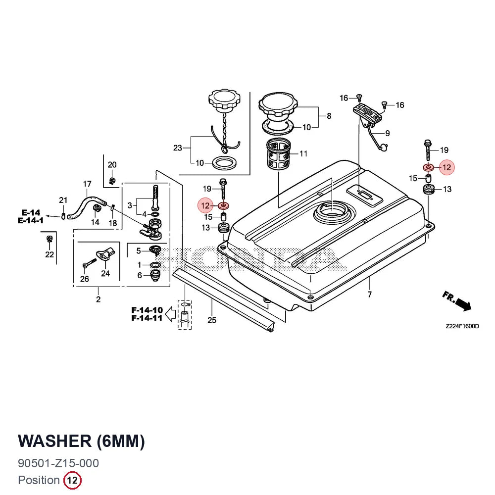 WASHER (6MM)