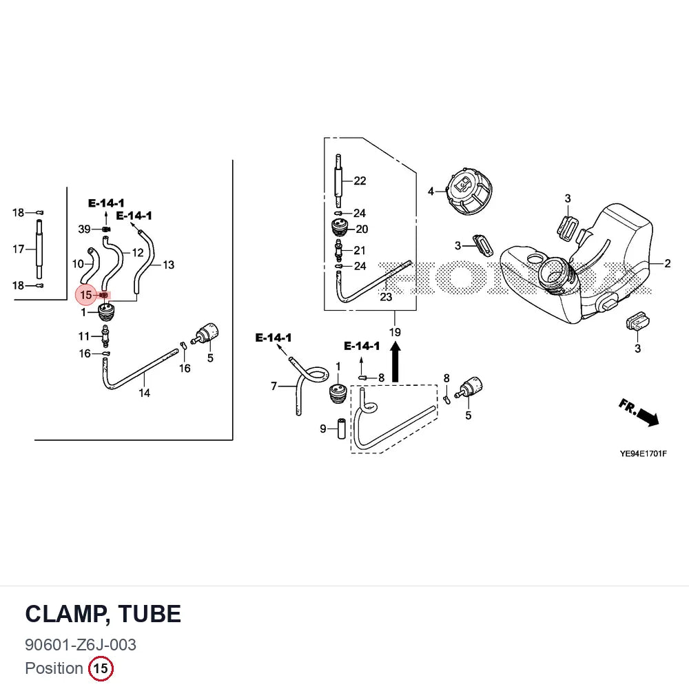 CLAMP, TUBE
