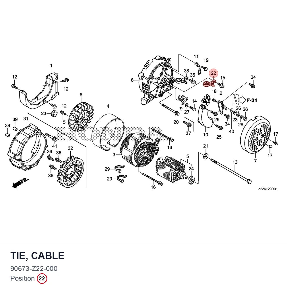 TIE, CABLE
