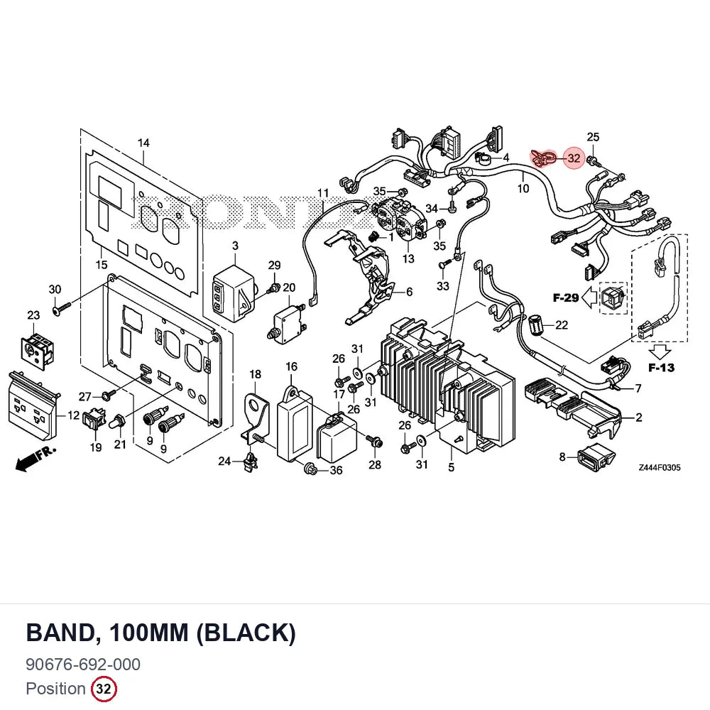 Band, 100mm (Black)