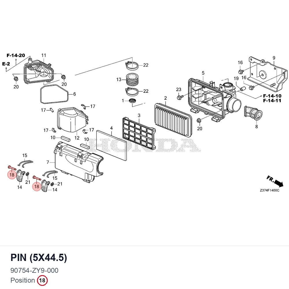 PIN (5X44.5)
