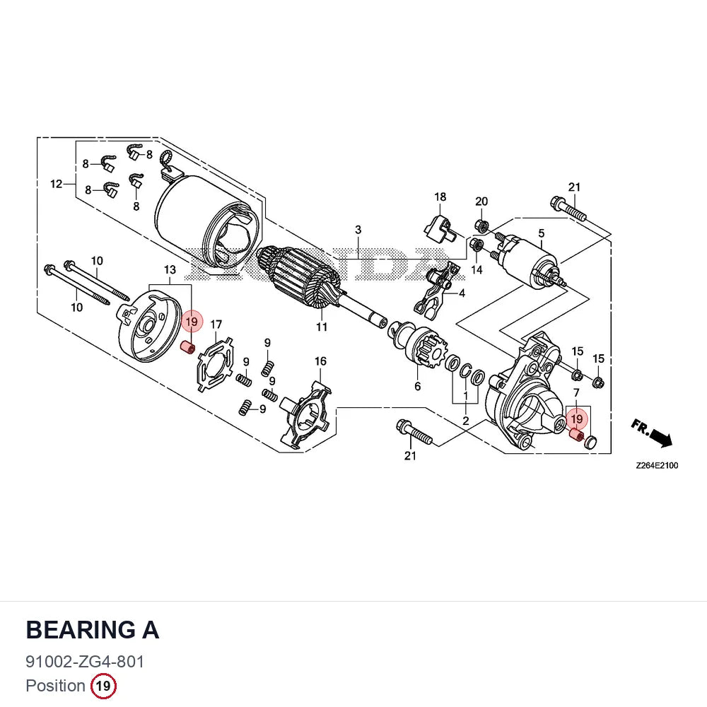 BEARING A