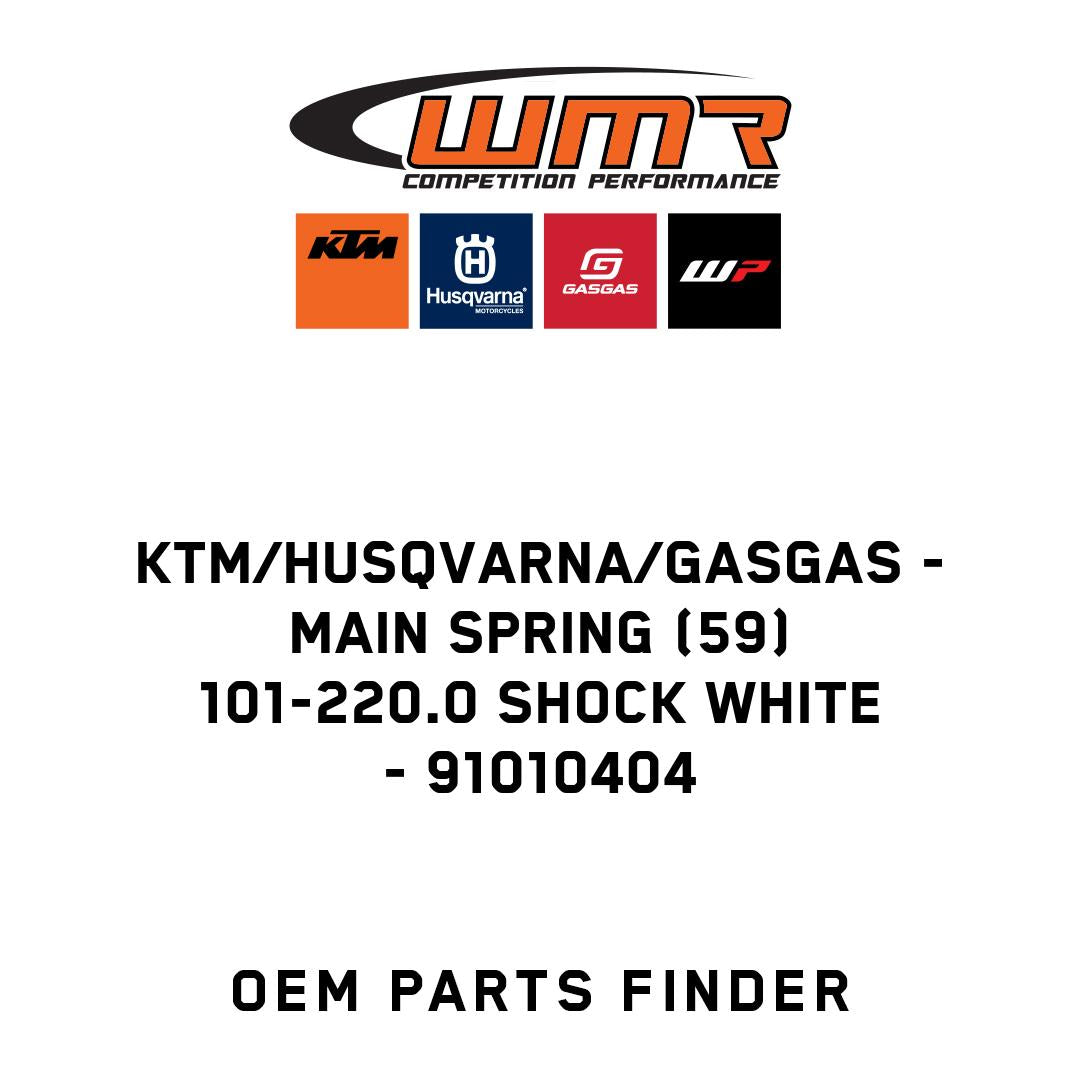Main spring (59) 101-220.0 shock white