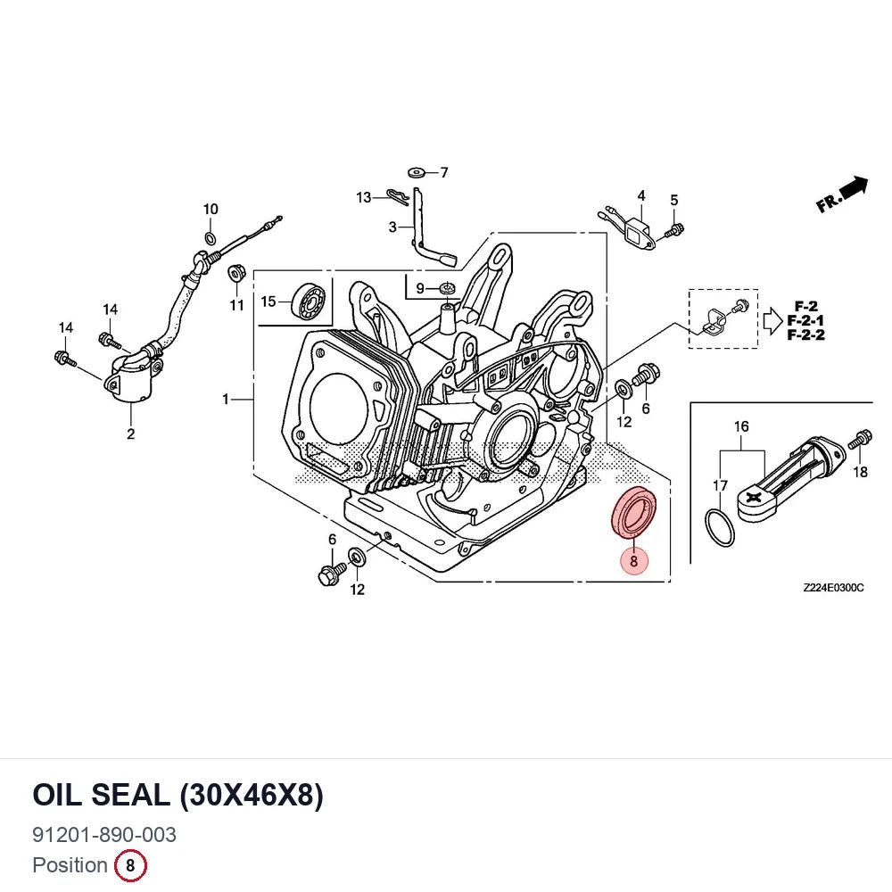 OIL SEAL (30X46X8)