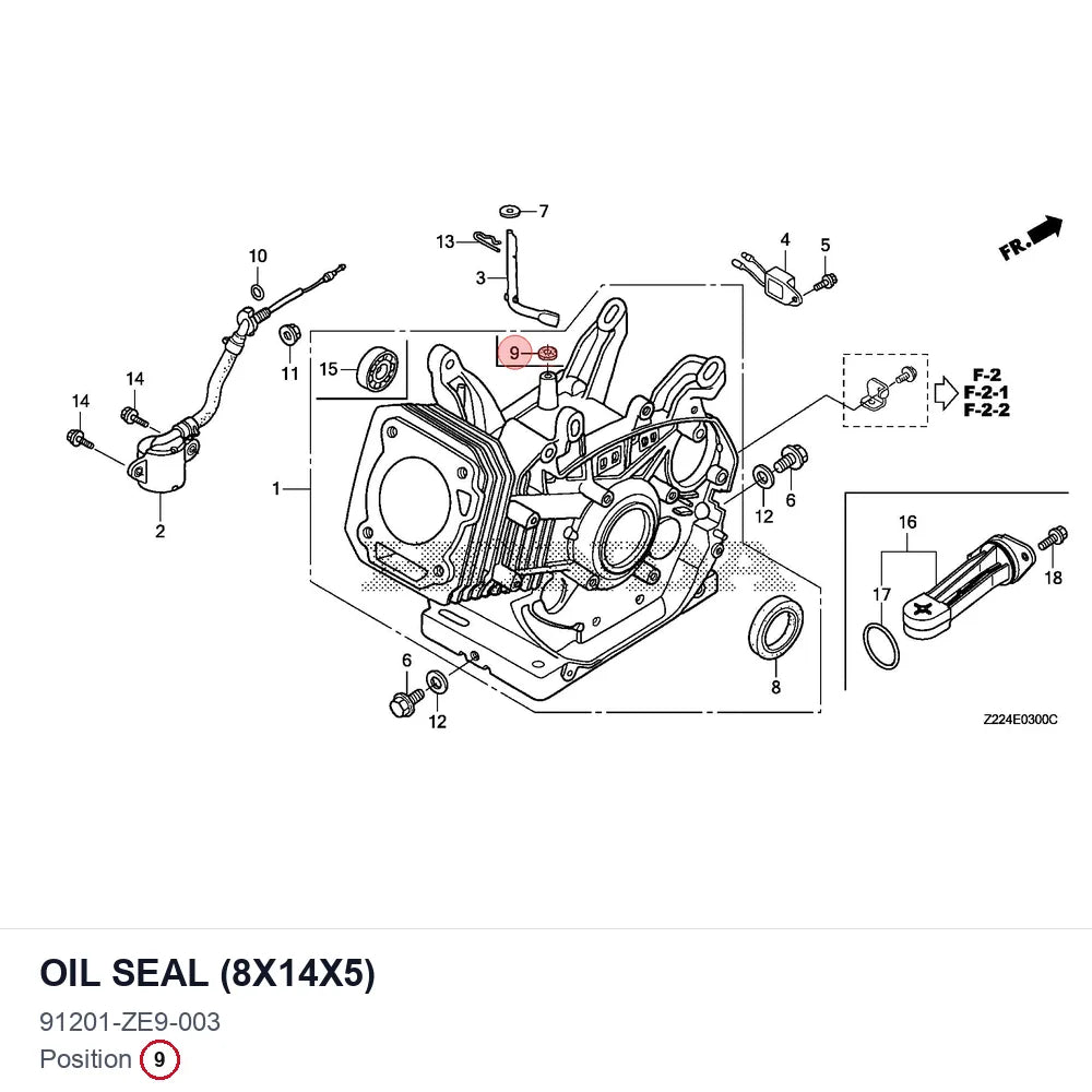 OIL SEAL (8X14X5)