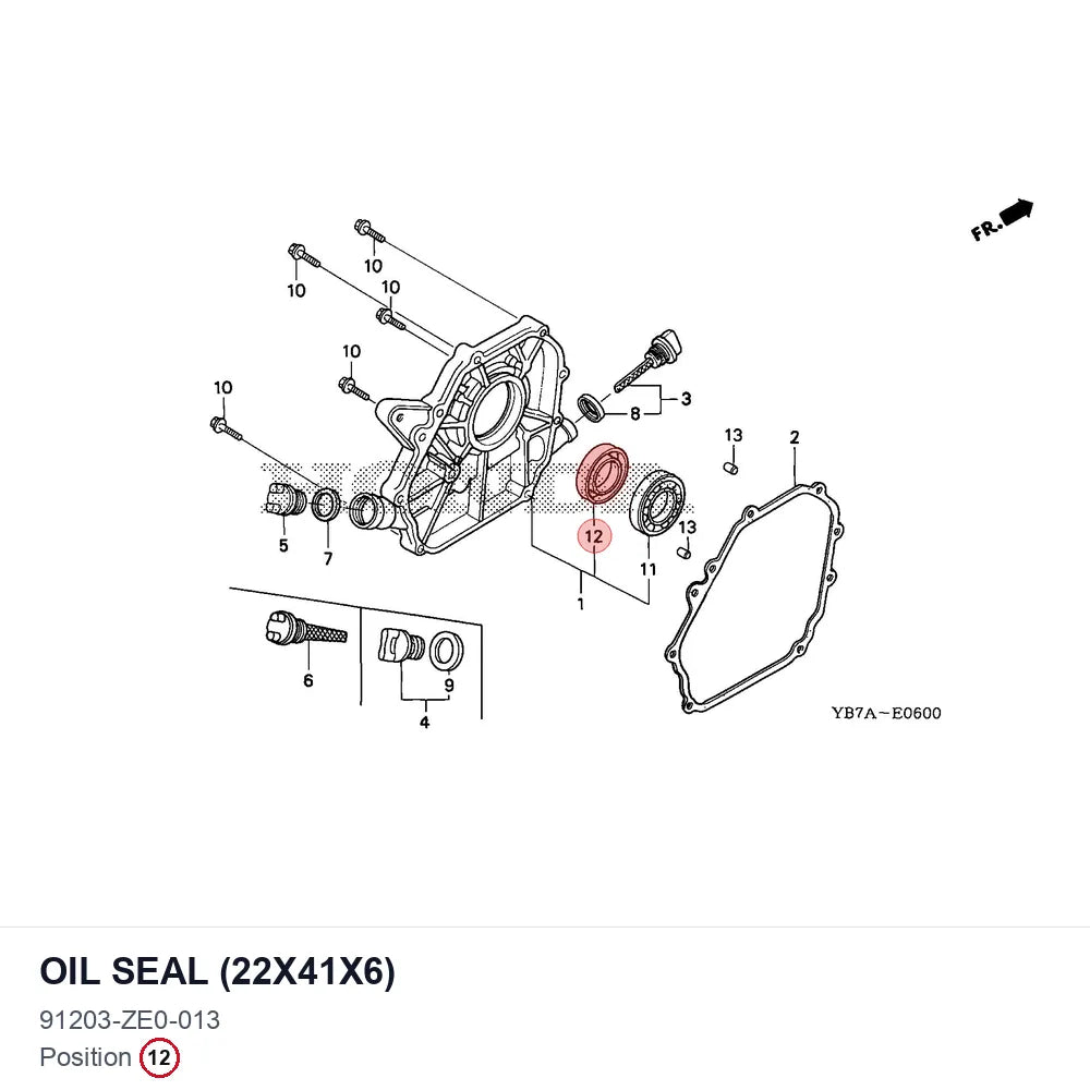 OIL SEAL (22X41X6)
