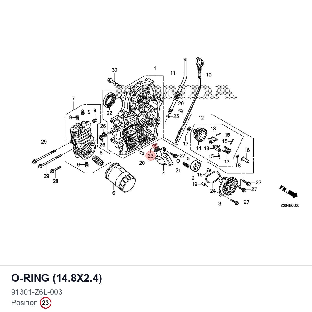 O-RING (14.8X2.4)