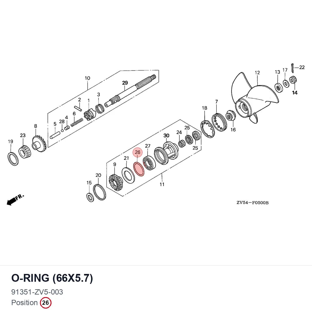 O-RING (66X5.7)