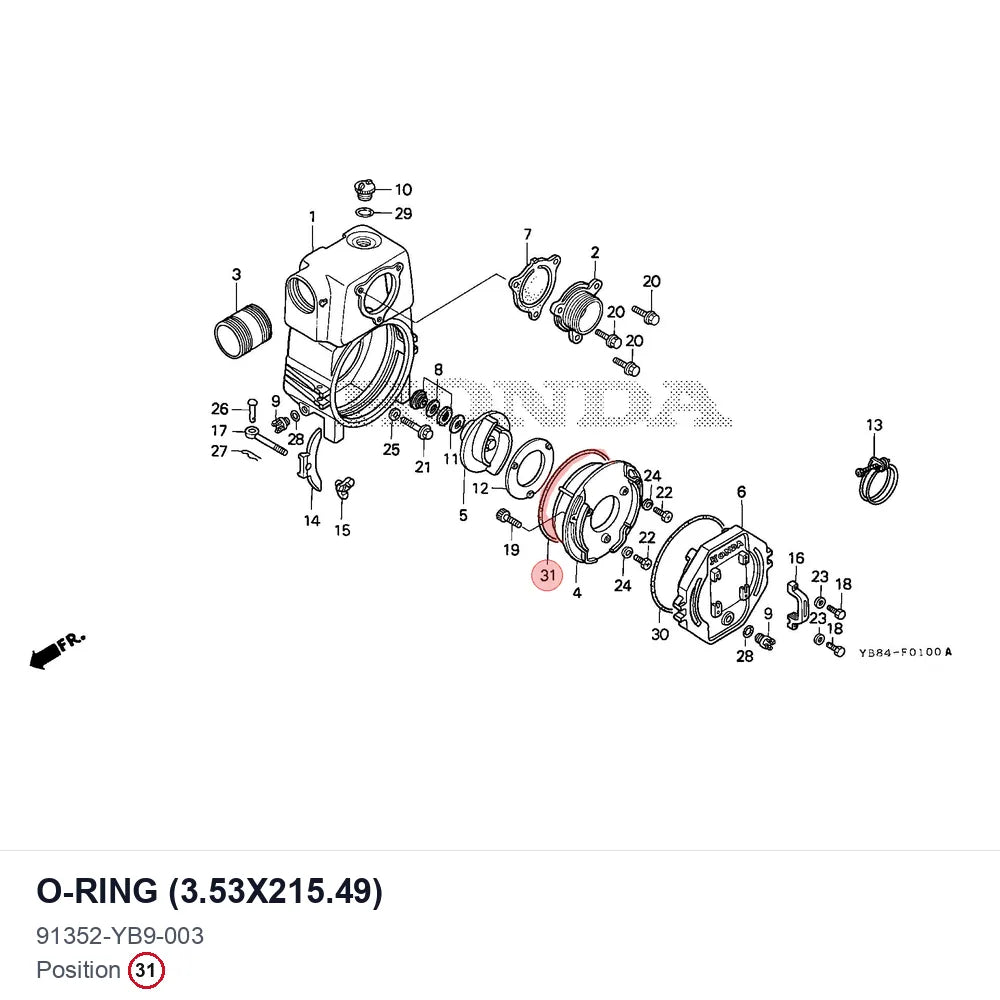 O-RING (3.53X215.49)