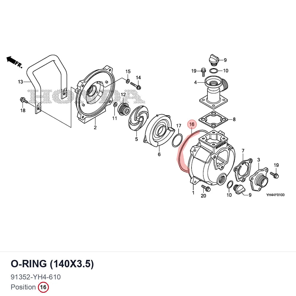 O-RING (140X3.5)