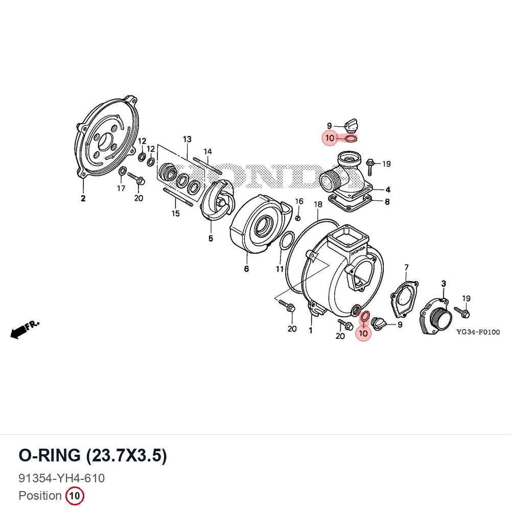 O-RING (23.7X3.5)