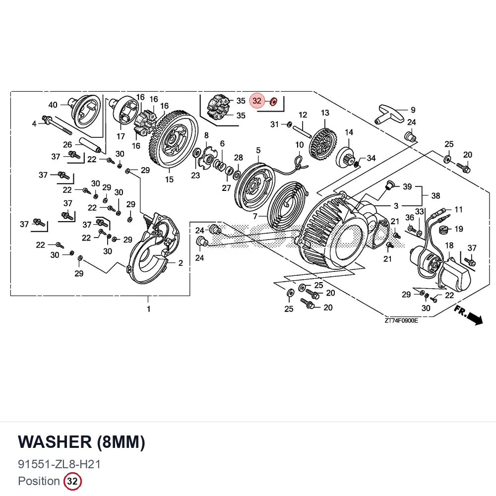 WASHER (8MM)