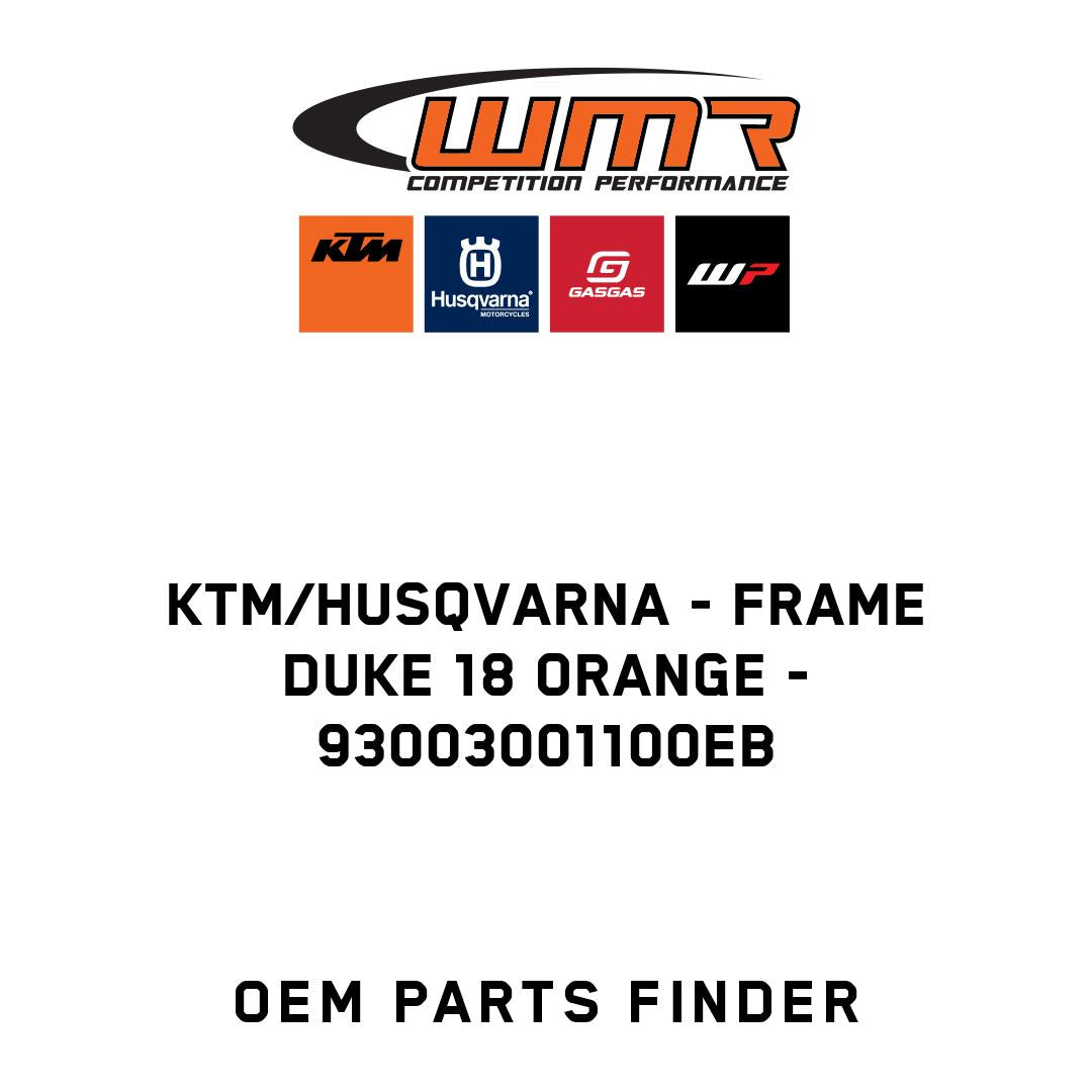 Frame Duke 18 orange