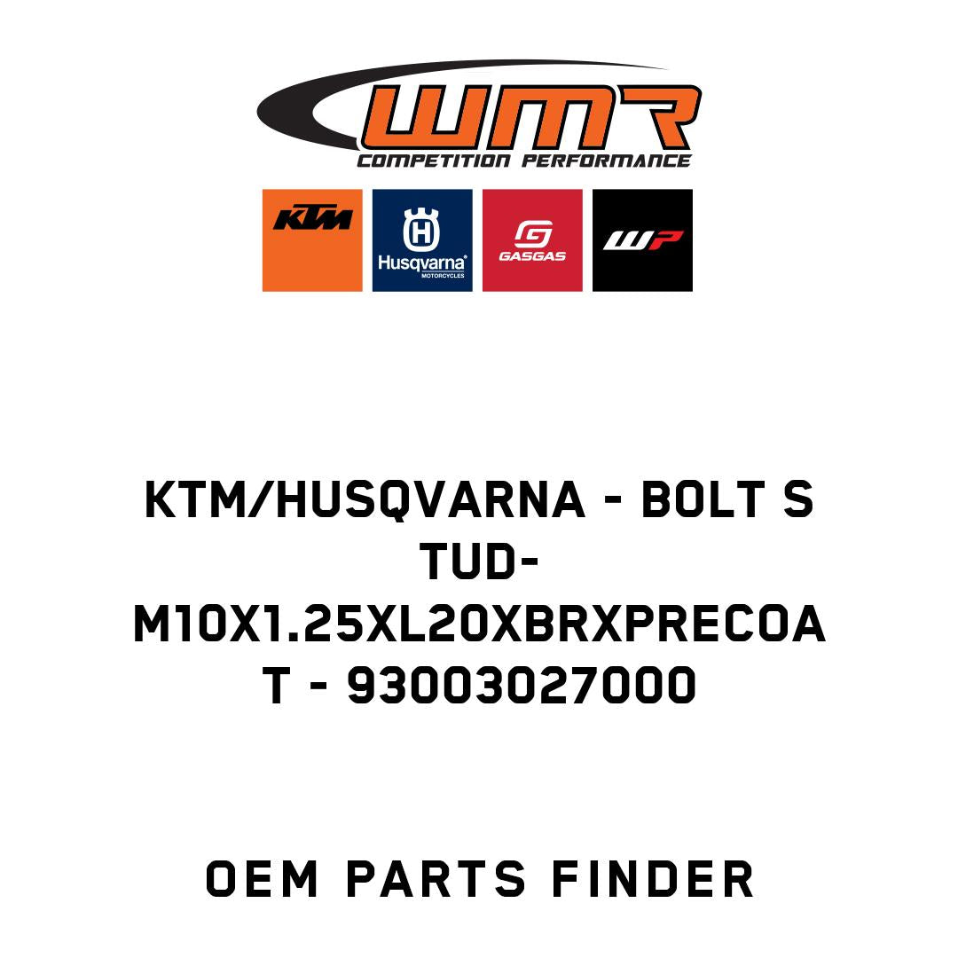 bolt stud-M10X1.25XL20XBRXPRECOAT