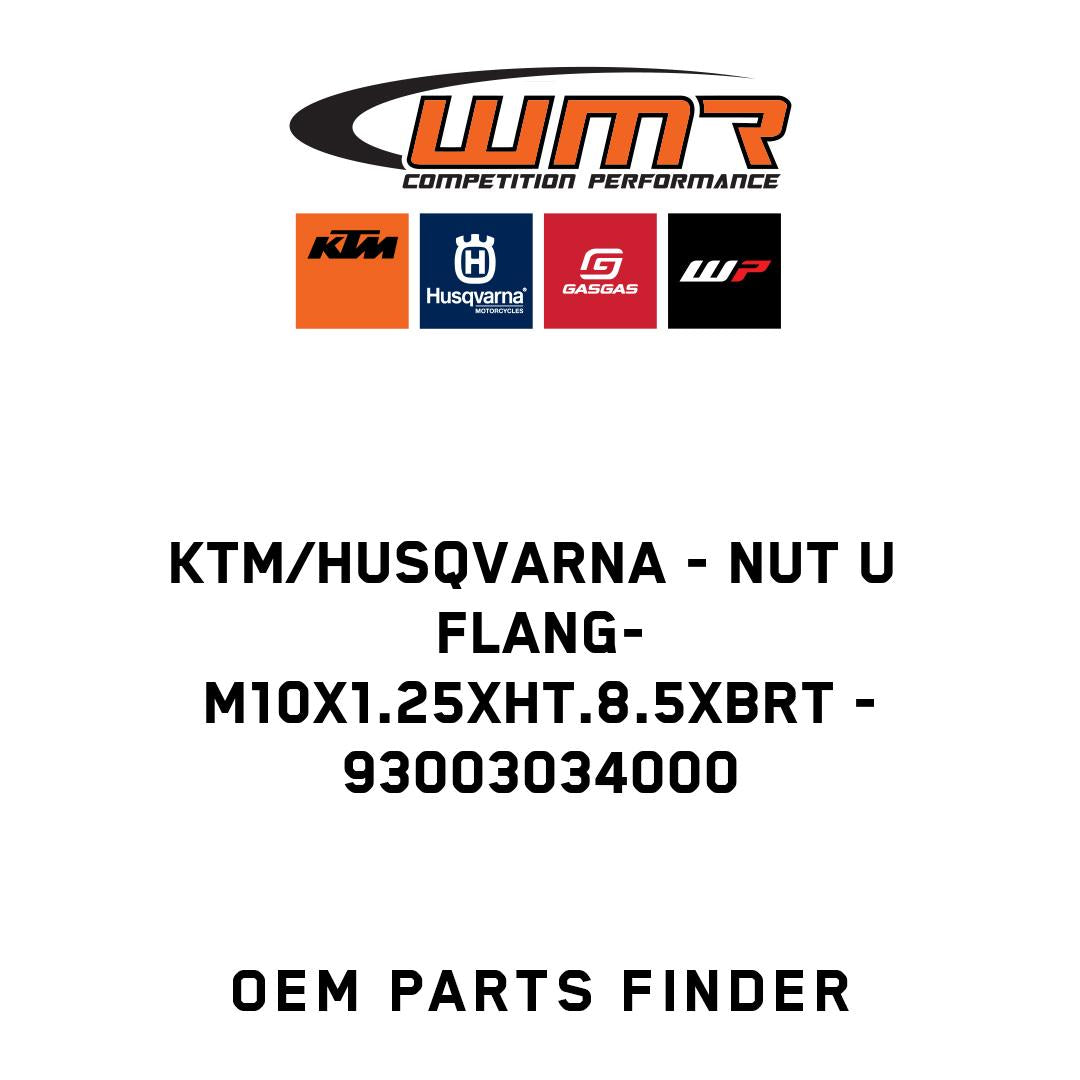nut U flang-M10X1.25XHT.8.5XBRT