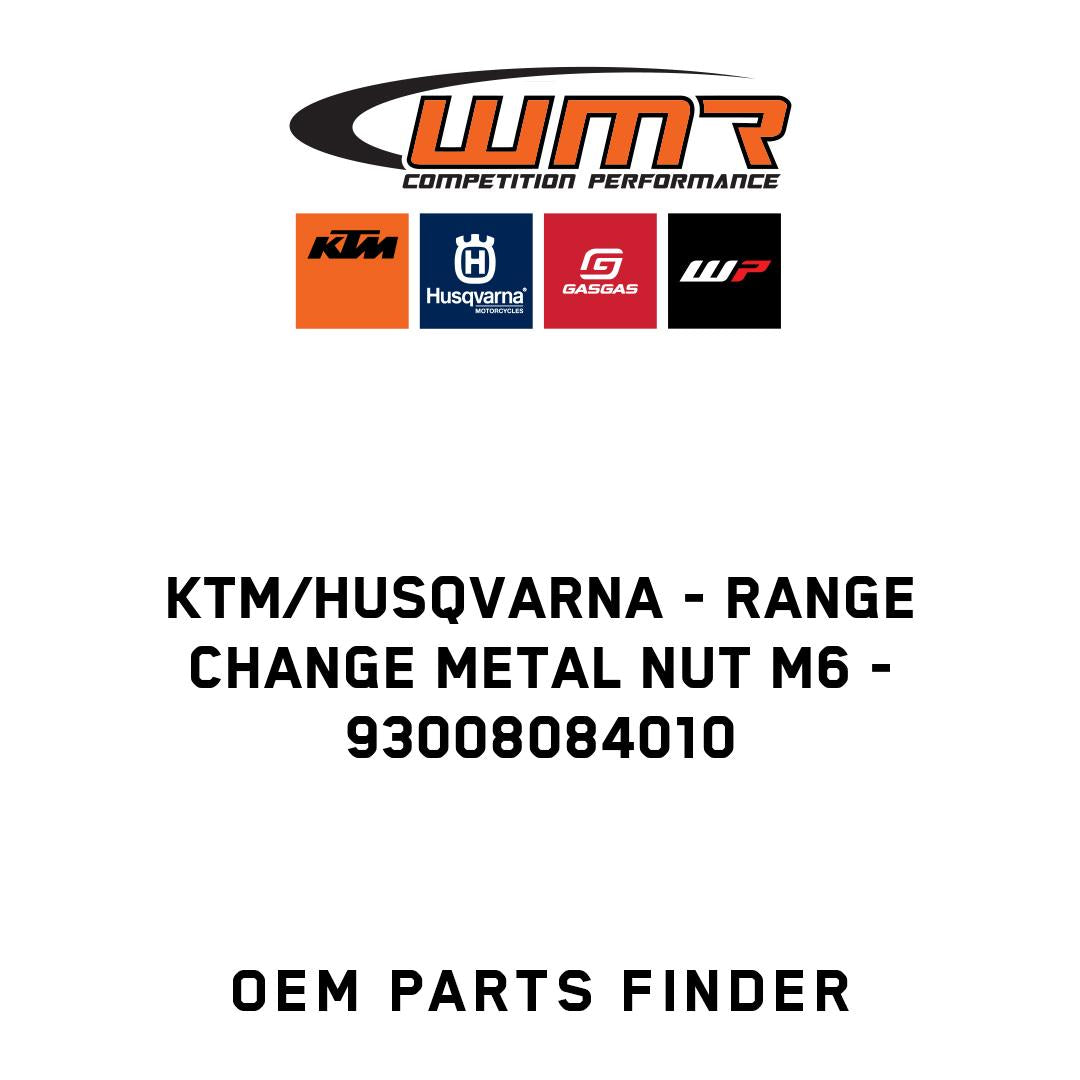 Range change metal nut M6