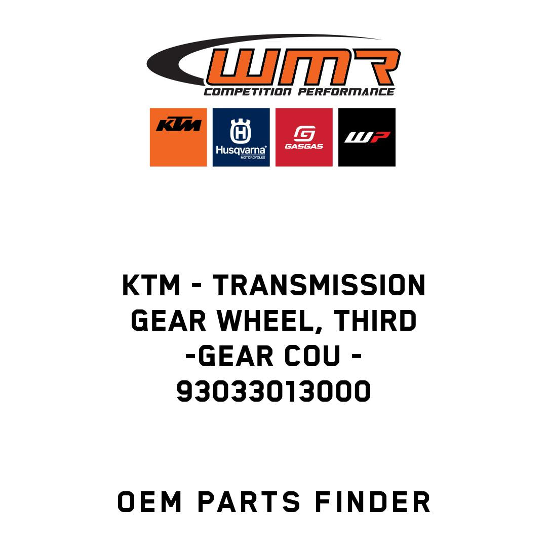 Transmission gear wheel, third -gear cou