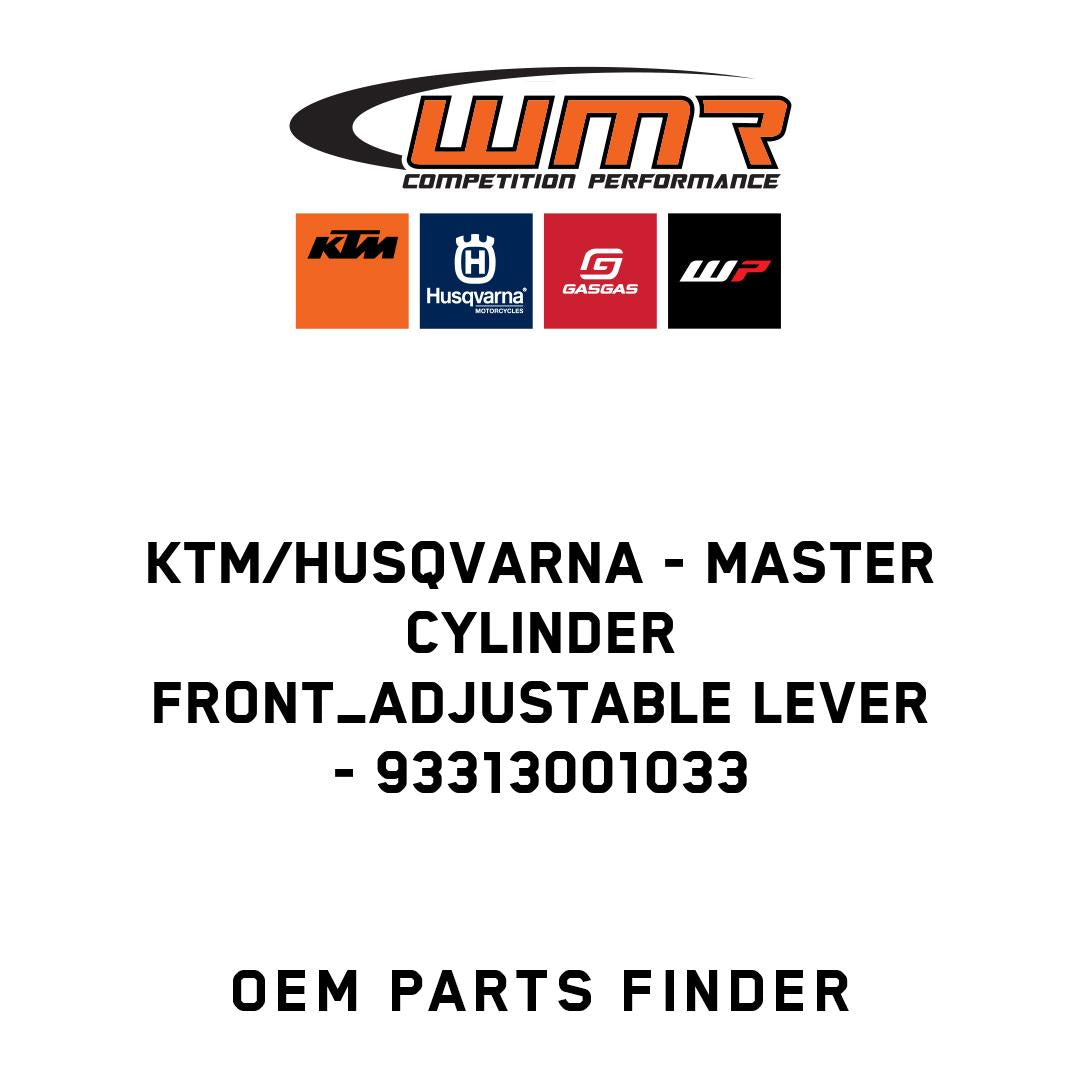 Master cylinder front_adjustable lever