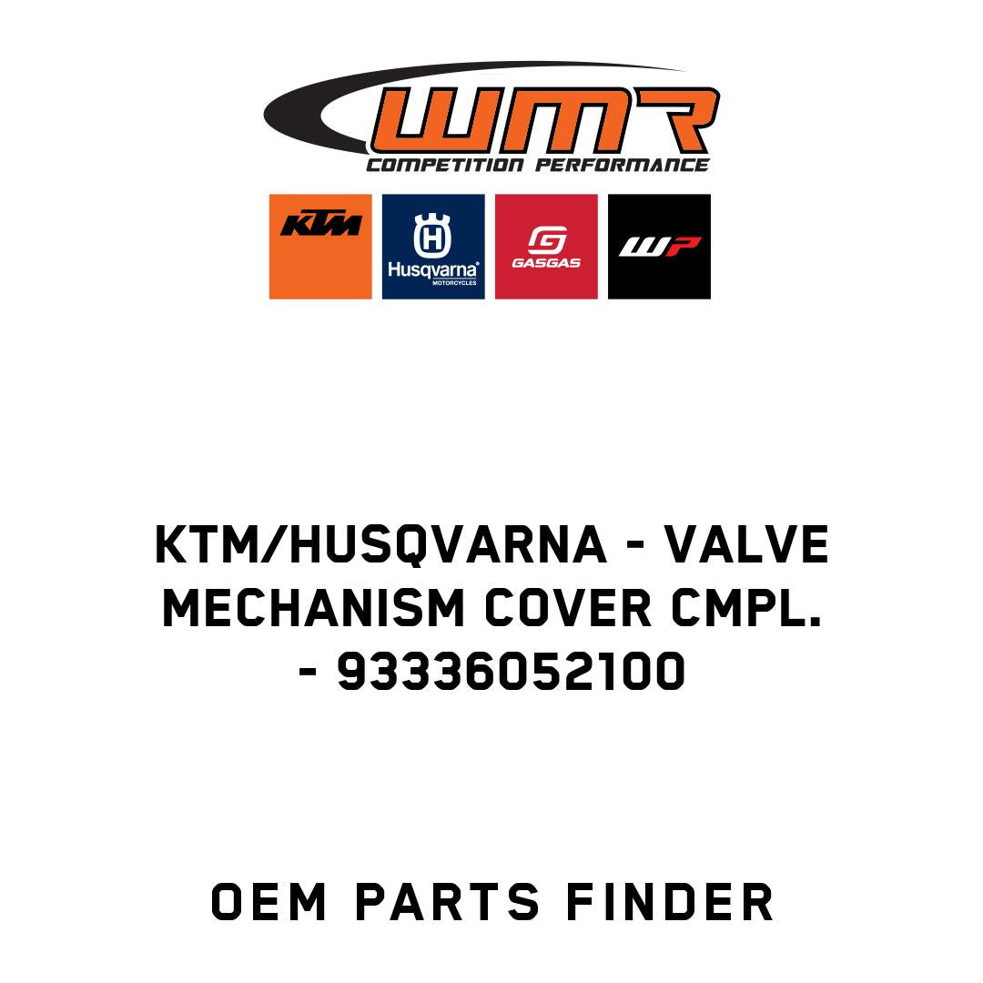 Valve mechanism cover cmpl.