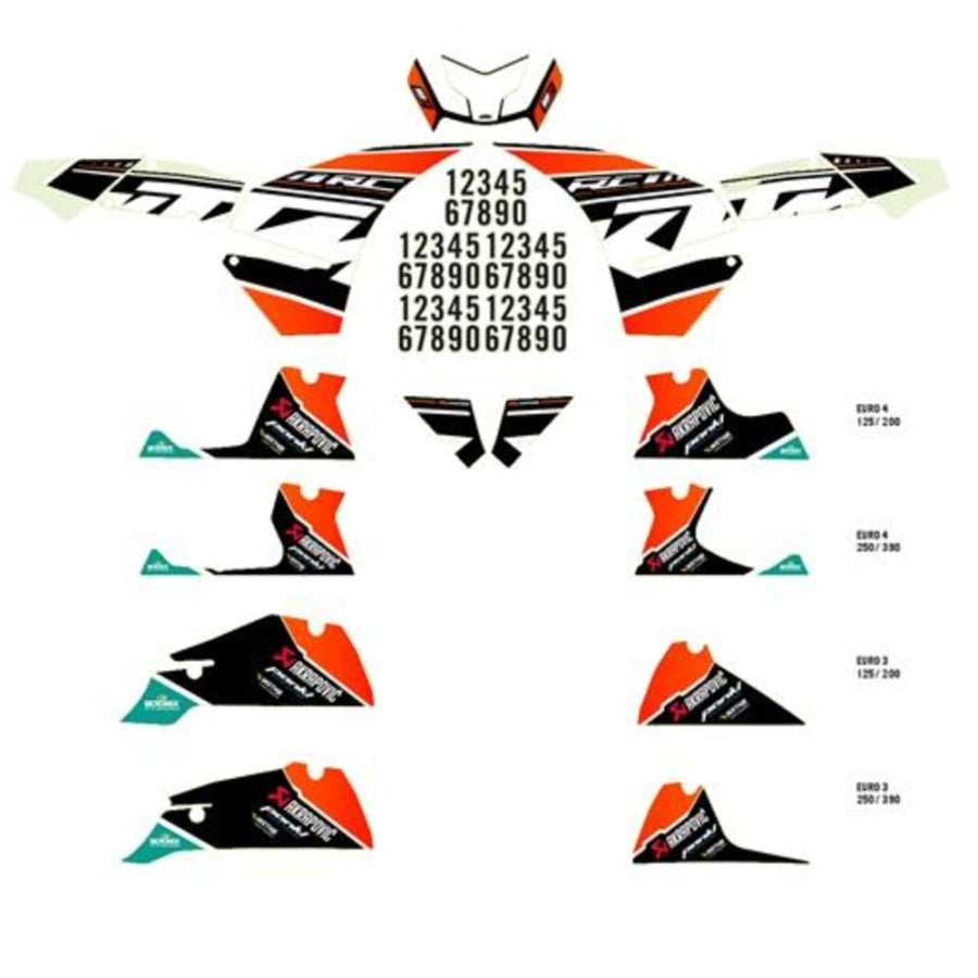 Factory graphics kit "RACE"