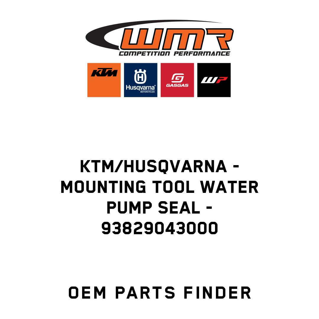 Mounting tool Water pump seal