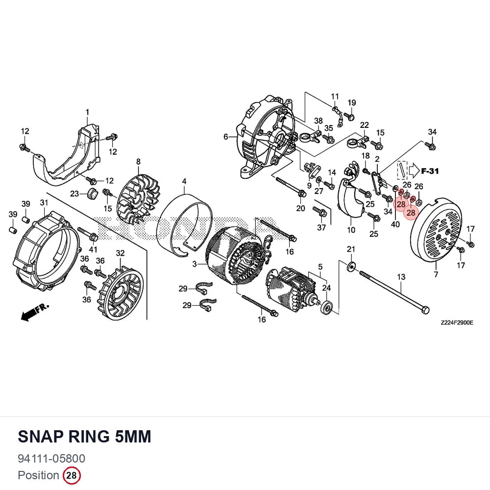 Snap Ring 5mm