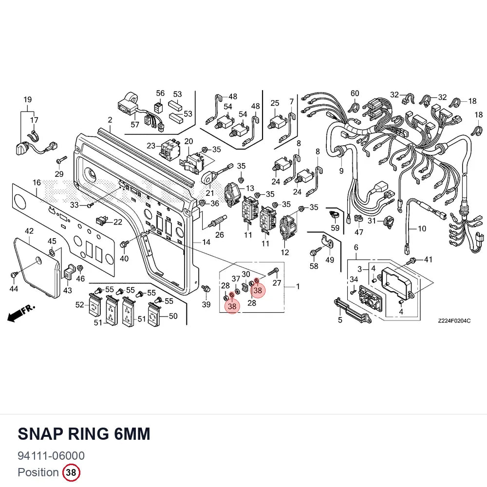 Snap Ring 6mm