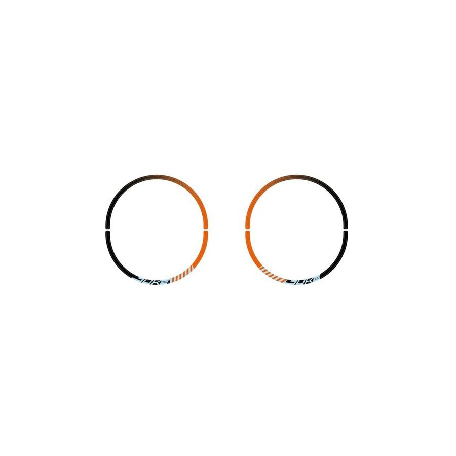 Wheel trim ring sticker