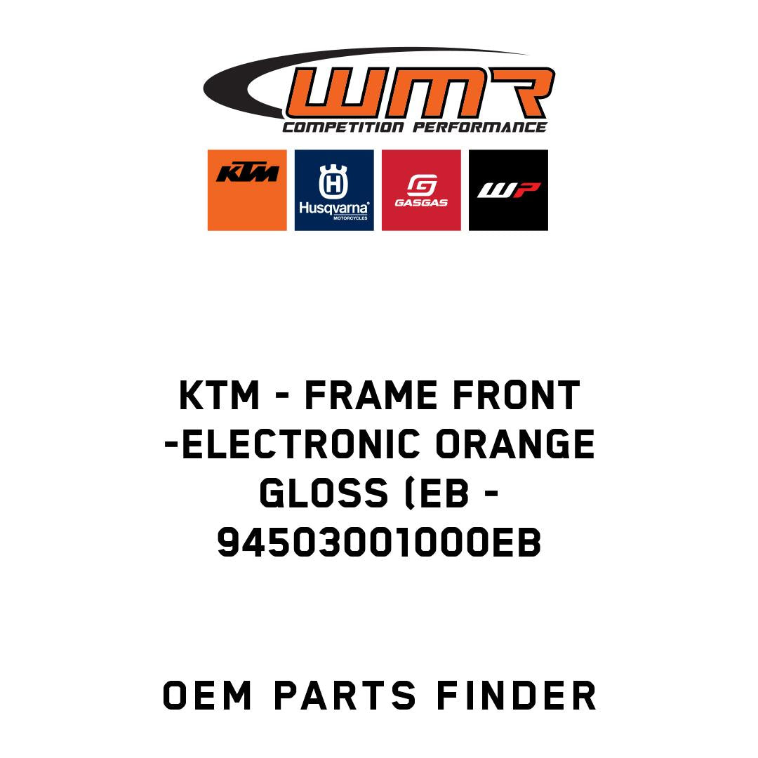 Frame front -electronic Orange Gloss (EB