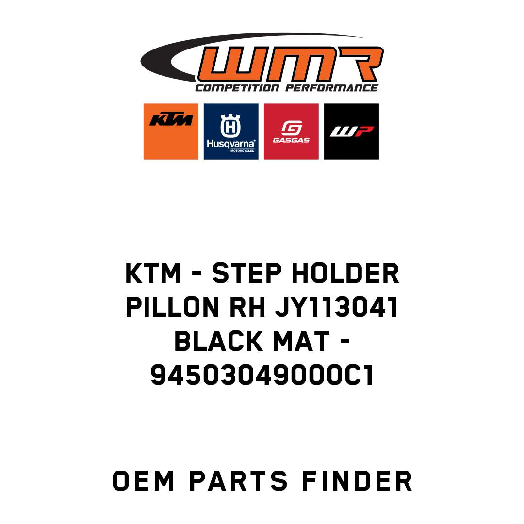 STEP HOLDER PILLON RH JY113041 BLACK MAT