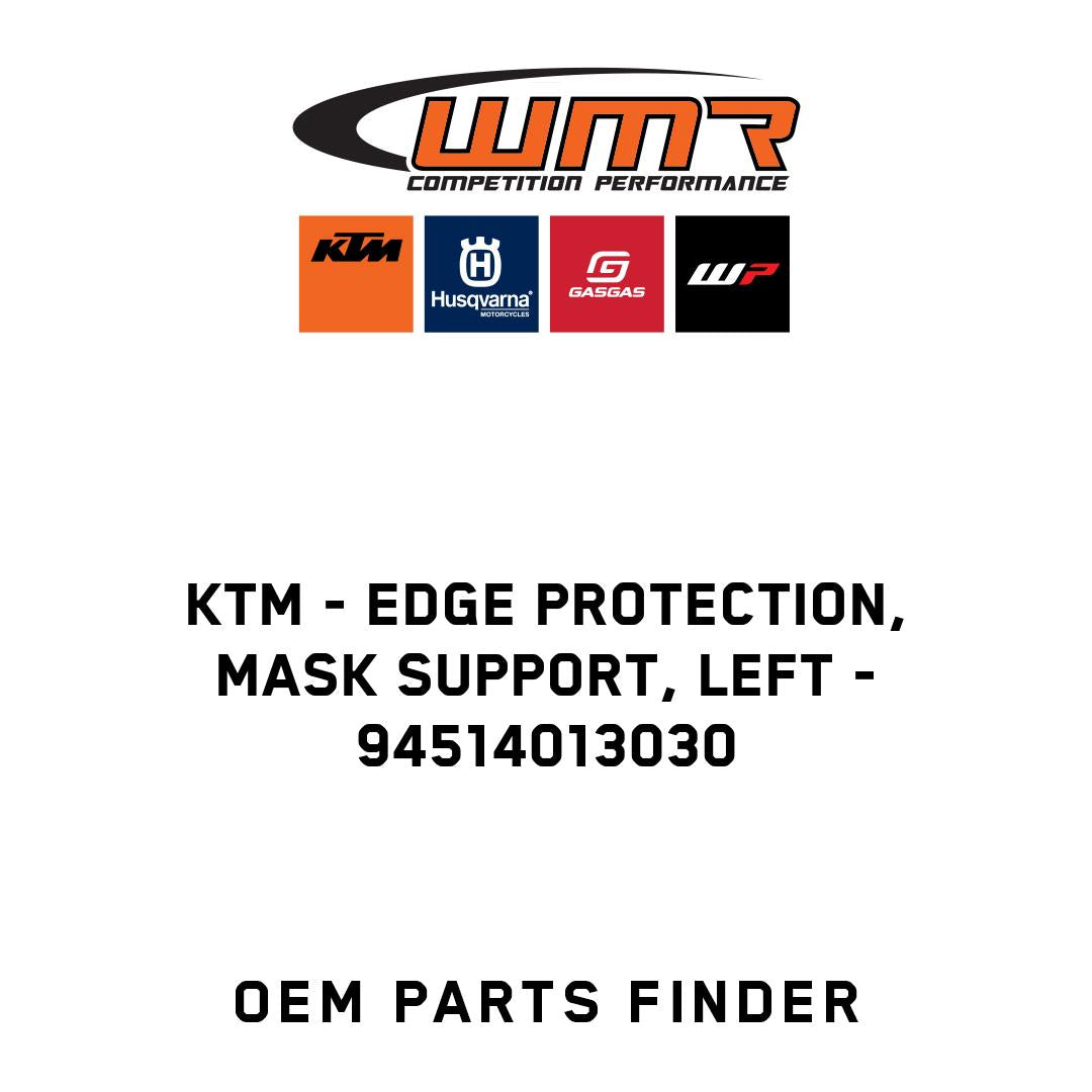 Edge protection, mask support, left