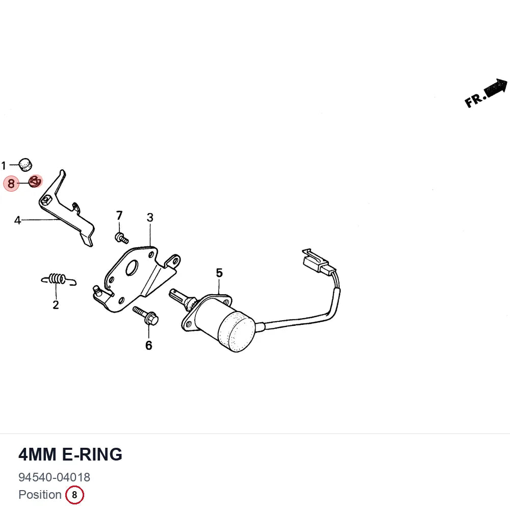4mm E-Ring