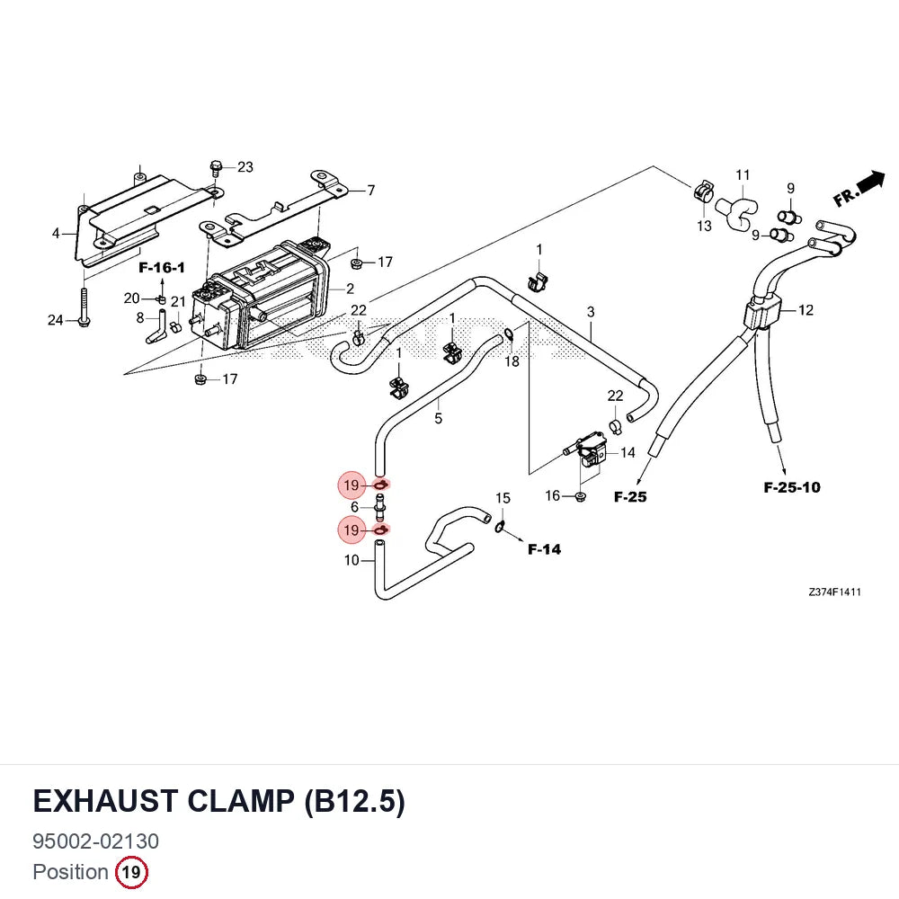 Exhaust Clamp (B12.5)